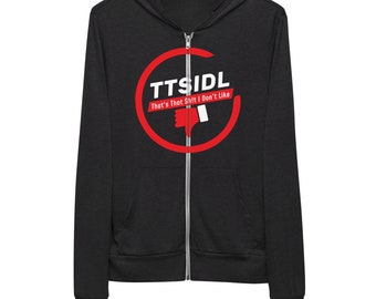 TTSIDL Unisex zip hoodie