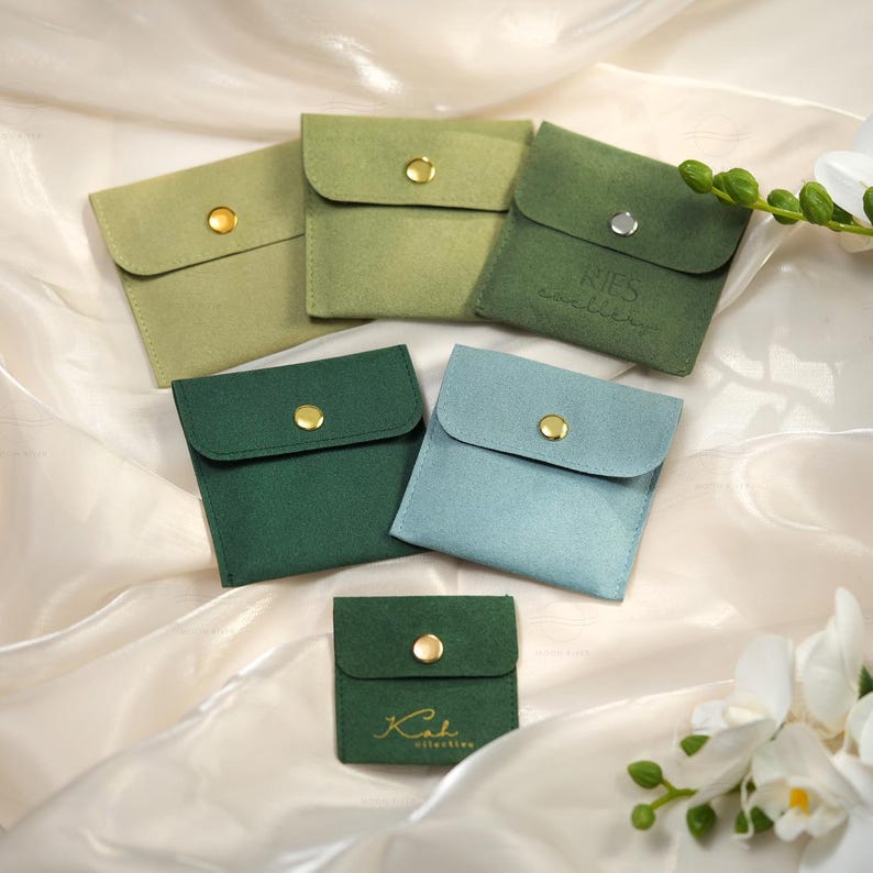 Bulk, Wholesale Custom logo Jewelry Packaging For Jewelry Businesses, Business Logo Jewelry Pouches, Necklaces, Earrings, Rings, Bracelets