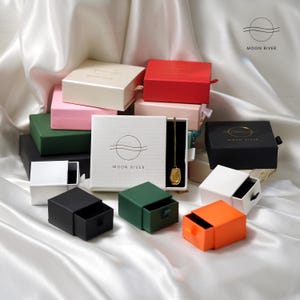 Wholesale 3.5"x3.5" Custom Logo Jewelry Packaging Box For Business, Matte/Pearlescent Finishing, Bulk Custom Branded Jewelry Packaging Boxes