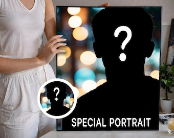 Custom Face Swap Portrait: Personalized Digital Art From Photo