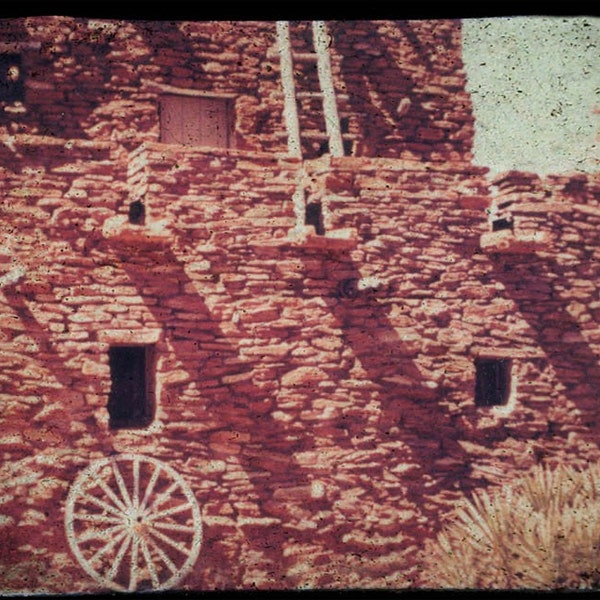 Grand Canyon Indian Adobe Building TTV Fine Art Photography Print