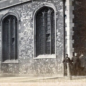 vintage photo 1864 J Davis Burton London Photographer Tower of London St Peters Chapel UK CDV67 L