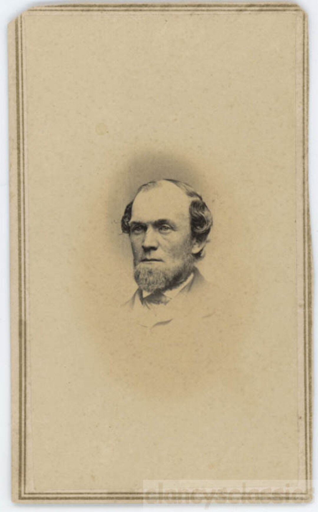 Vintage Photo 1865 Vere E Campbell's CDV Williamsport