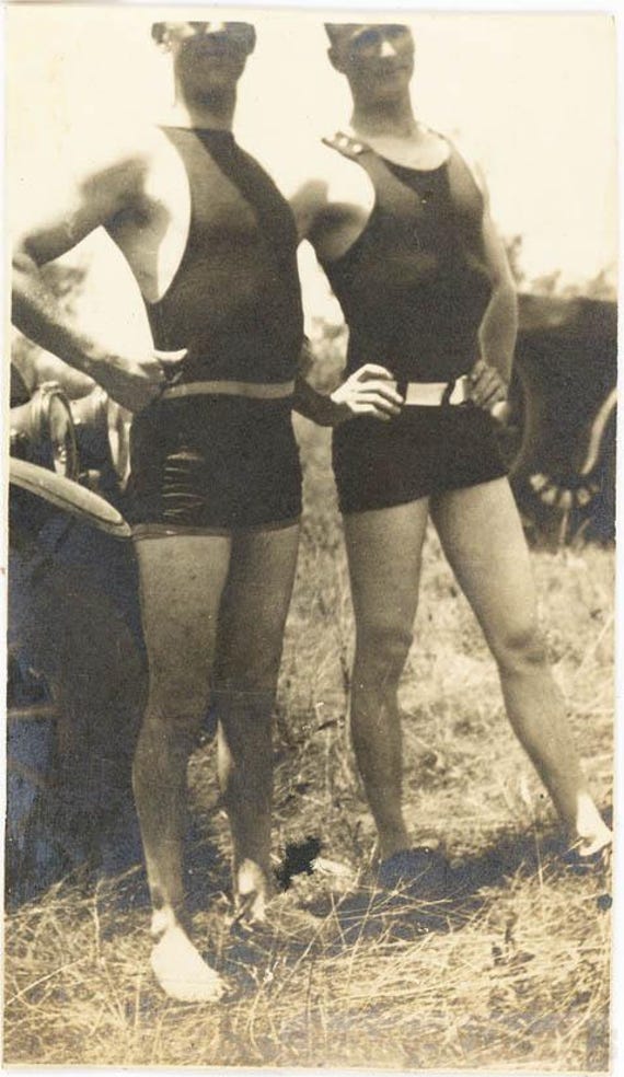 Mens Retro One Piece Swimsuit Piece Mens Retro Swimwear Old School