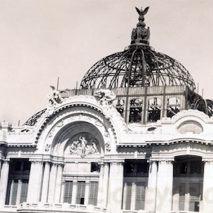 Jahrgang Foto 1925 Mexiko-Stadt Palast der Schönen Künste Palacio de Bellas Artes pre Dome 37 J