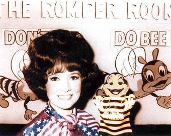 Romper Room w Miss Mary Ann tinted fine art photograph