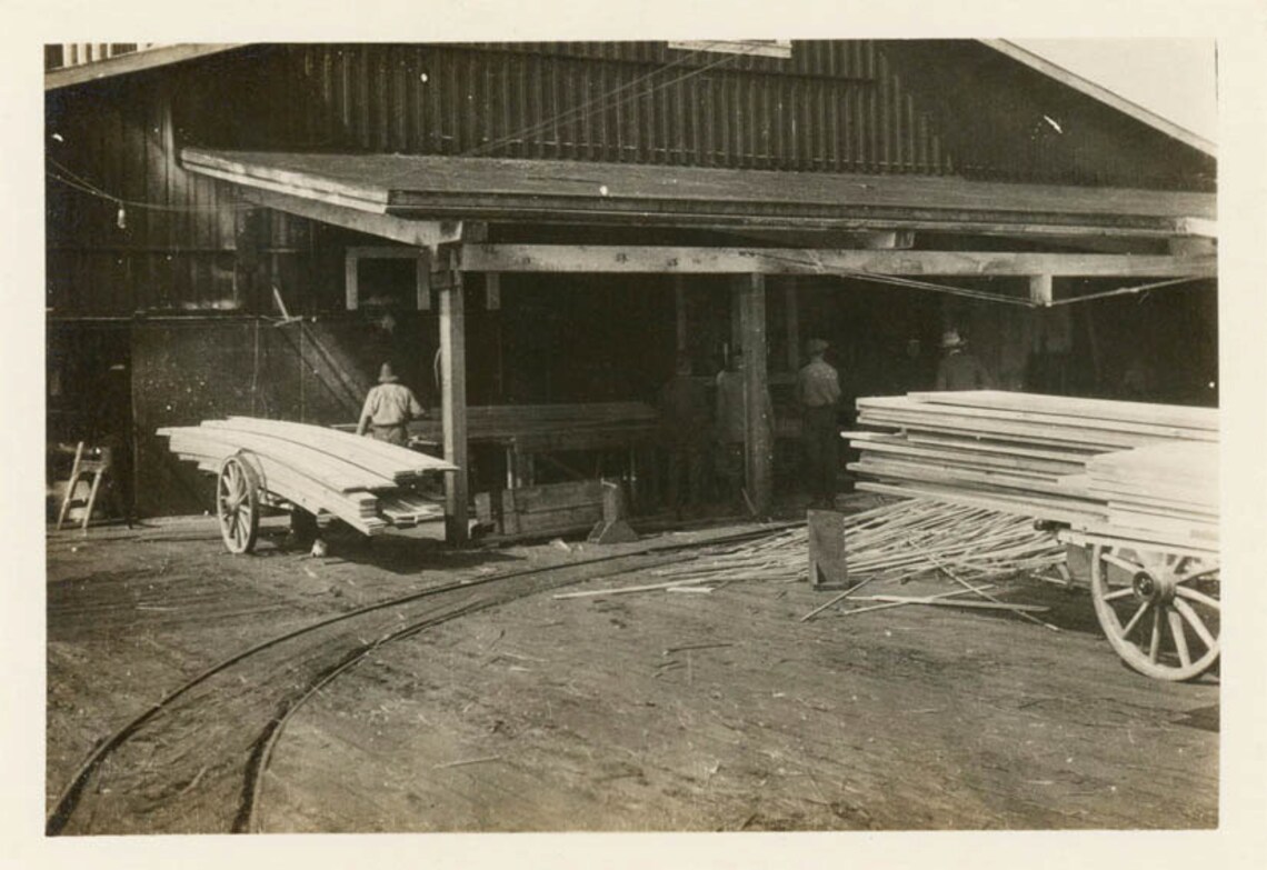 Vintage Photo 1919 Klamath Falls Oregon Lumber Company Etsy