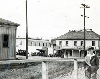 Foto antigua de 1920 Santa Cruz Beach Street Seaside Hotel Bar Cafe Waterfront 69 R