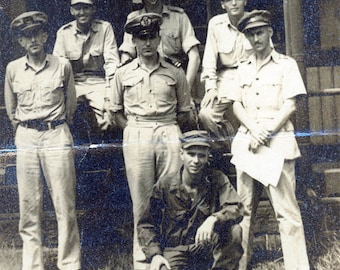 vintage photo 1970s Vietnam War Colonels & Lieutenants All Named