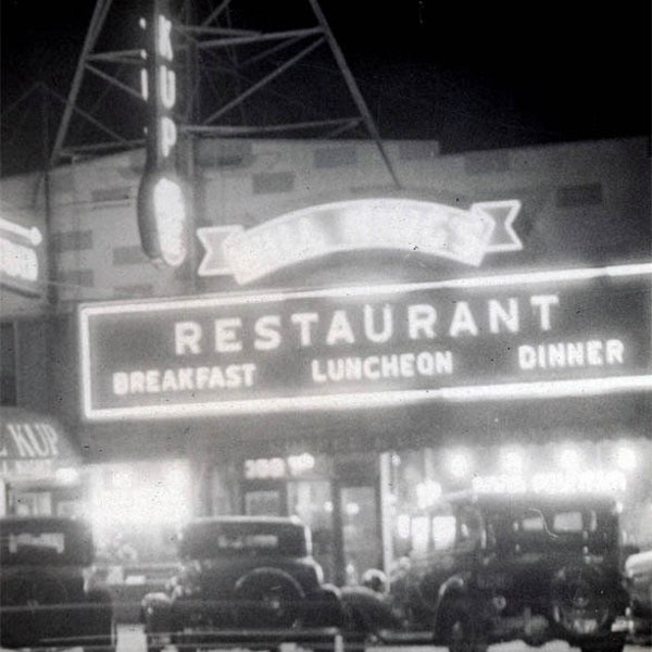 vintage photo 1938 All roads Lead to the Koffee Kup Restaurant San Francisco CA 52 G