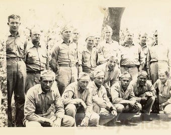 Vintage photo May 15th 1943 Variety Military Soldiers 71 M