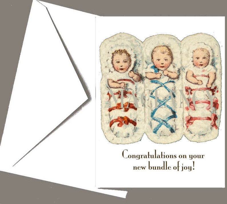 New Baby Bundle of Joy Greeting Card image 3