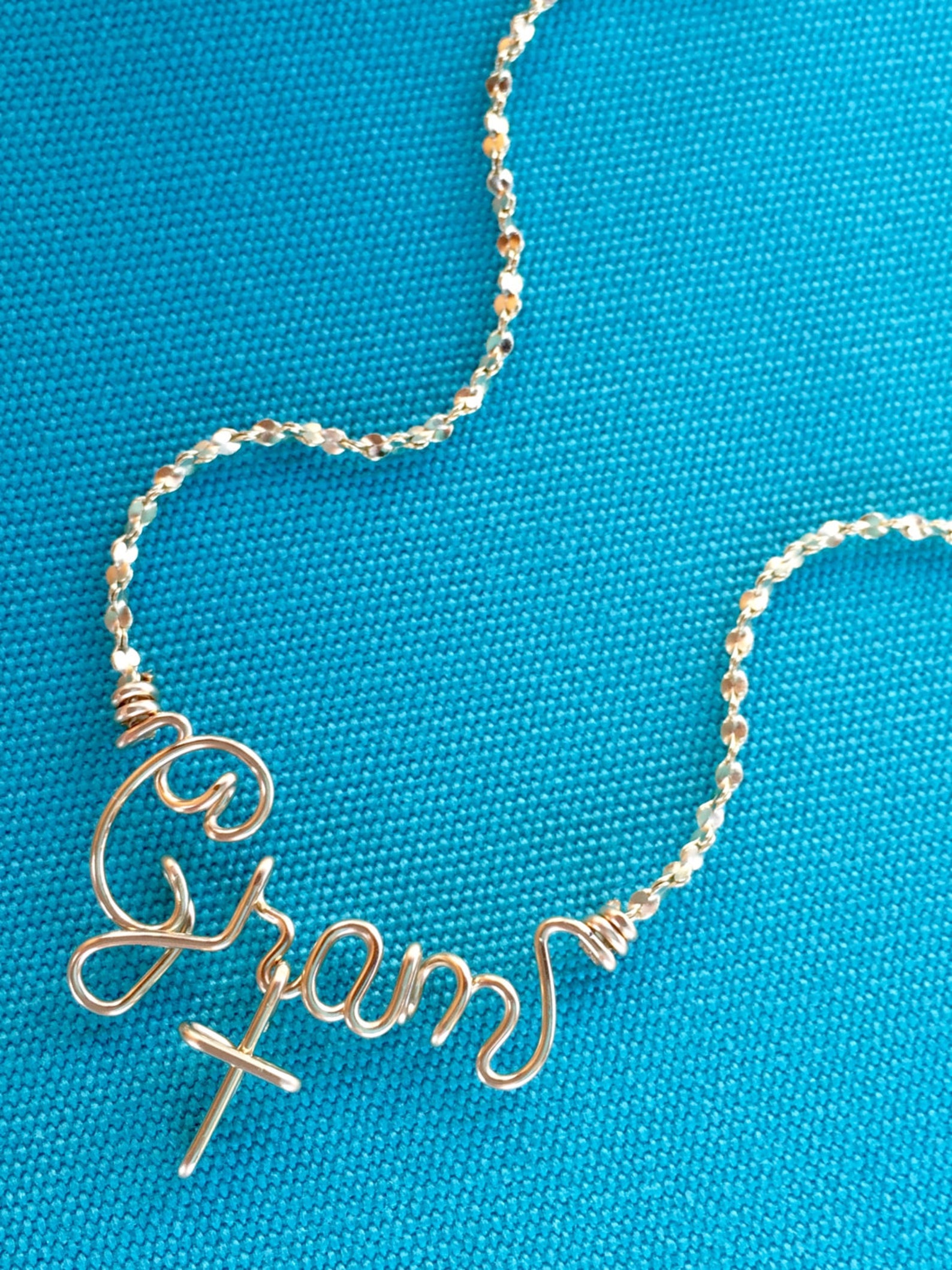 Personalized Gold Name Necklace or Anklet W/charm & Swarovski Etsy