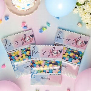 Bag of sweets, personalized confectionery, Birthday, baptism, wedding, baby shower...
