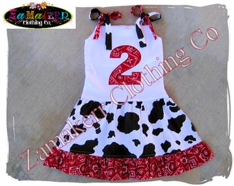 Girl Barnyard Birthday Dress / Barnyard Smash Cake Outfit / Barnyard Theme Birthday Party / Girl Barnyard Birthday / 1st Birthday / Zamakerr