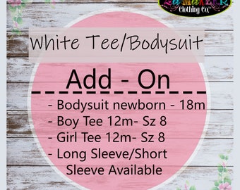 TEE / BODYSUIT Add-On Girl & Boy