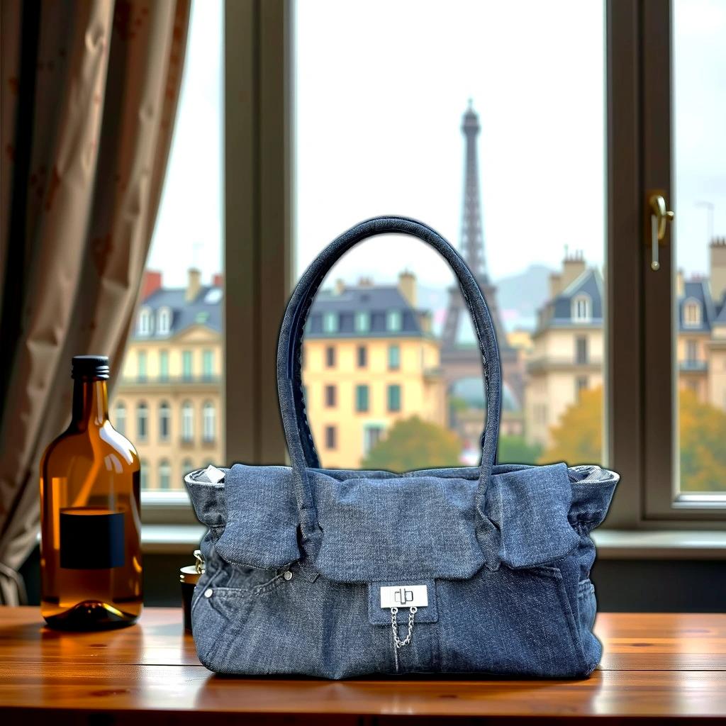 Buy Guess Denim Tote Online In India - Etsy India Buy Guess Denim Tote Online In India - Etsy India
