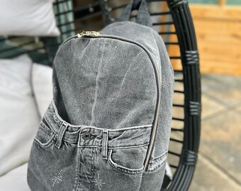 Sac à dos en jean |Sac en jean |Sac de voyage |Sac à dos/sac de