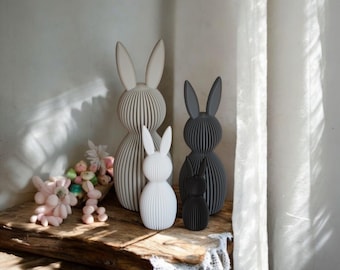 Easter Bunny Decoration – Handmade Easter decoration for spring, unique spring decoration for home & garden, perfect Easter gift idea