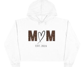 Mom Crop Hoodie