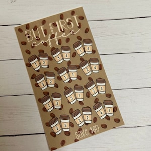 But First Coffee... Savings Challenge
