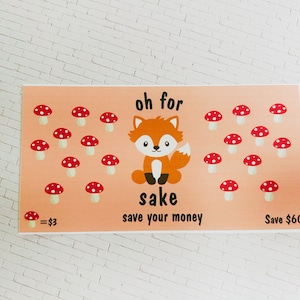 For Fox Sake Savings Challenge