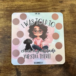 ATTITUDE STILL THERE  scratch off savings challenge