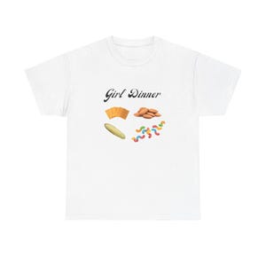 Cena de niña - Camiseta unisex de algodón grueso