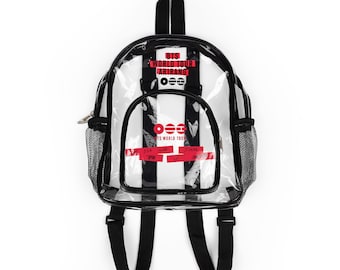 BTS Arirang World Tour Clear Backpack, Stadium Approved Concert Bag, Transparent Kpop Fan Bag, BTS Merch, Concert Gift for BTS Fans