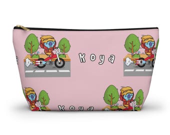 BT21 Koya Travel Bag, BTS RM Toiletry Bag, Kpop Makeup Pouch, Cute Organizer, Kids Snack Bag, Concert Photocard Holder Namjoon Gift