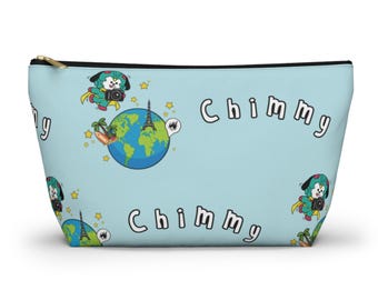 BT21 Chimmy Travel Bag, BTS Jimin Makeup Bag, Kpop Toiletry Pouch, Kids Snack Bag, Cute Organizer, Concert Photocard Holder