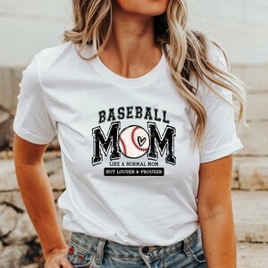 Baseball Mom T Shirt