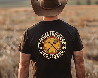 Father Husband Barbeque Legend T Shirt