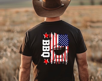 American BBQ T Shirt