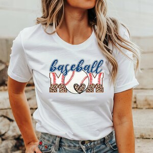 Baseball Mom T Shirt