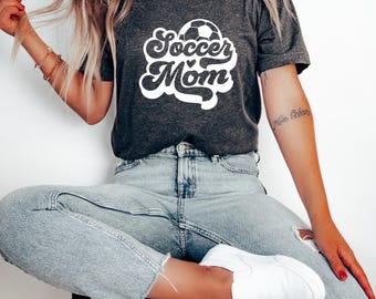 Soccer Mom Tee: Comfortable Fit - 100% Cotton