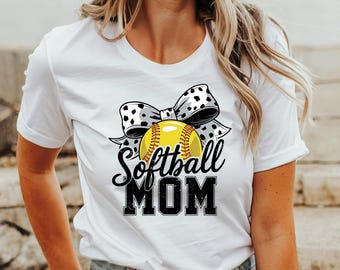 Softball Mom T Shirt