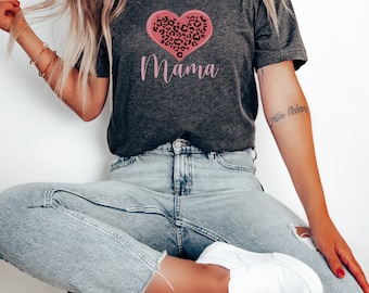 Coeur de maman léopard