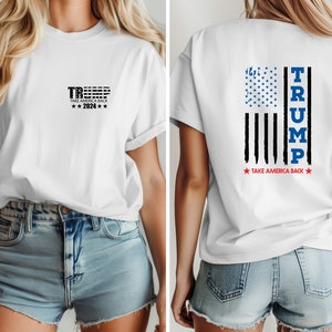 Trump Flag T Shirt