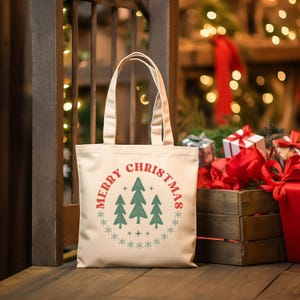 Merry Christmas Tote Bag