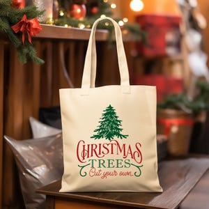 Christmas Tree Tote Bag