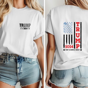 Trump Flag T Shirt