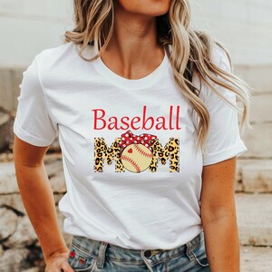 Baseball Mom T Shirt