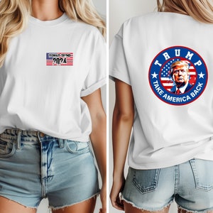 Trump Flag T Shirt