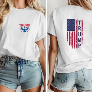 Trump Flag T Shirt