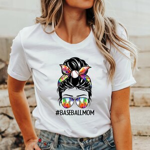 Baseball Mom T Shirt