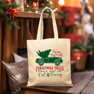 Farm Fresh Christmas Trees Tote Bag