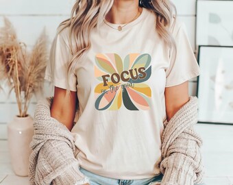 Focus op het goede T-shirt