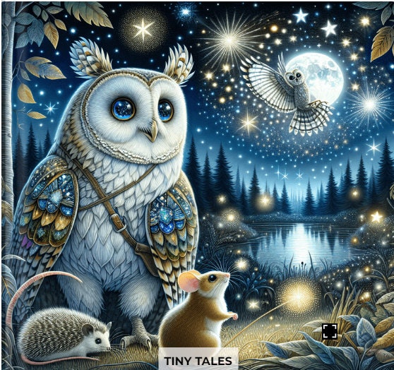 Oliver Owl’s Midnight Magic: A Journey Under the Stars