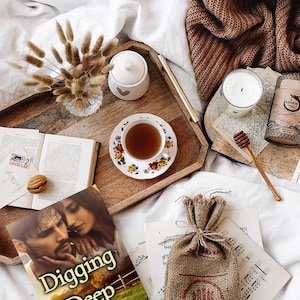 Author signed copy of Digging Deep